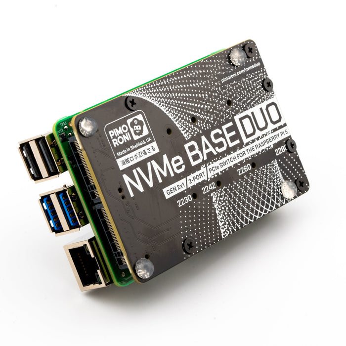 NVMe Base Duo for Raspberry Pi 5