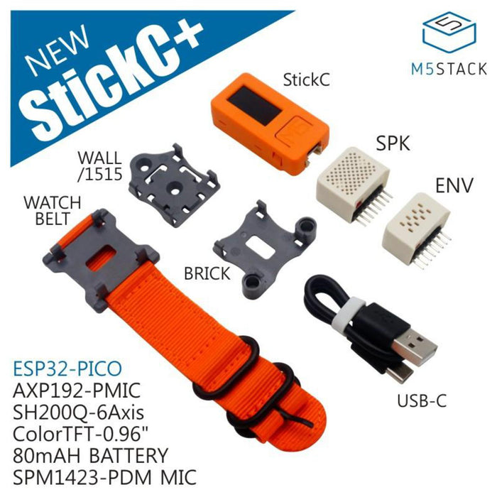 M5StickC Development Kit with Hat