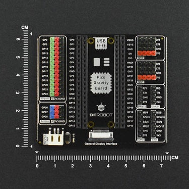 Gravity: Expansion Board for Raspberry Pi Pico