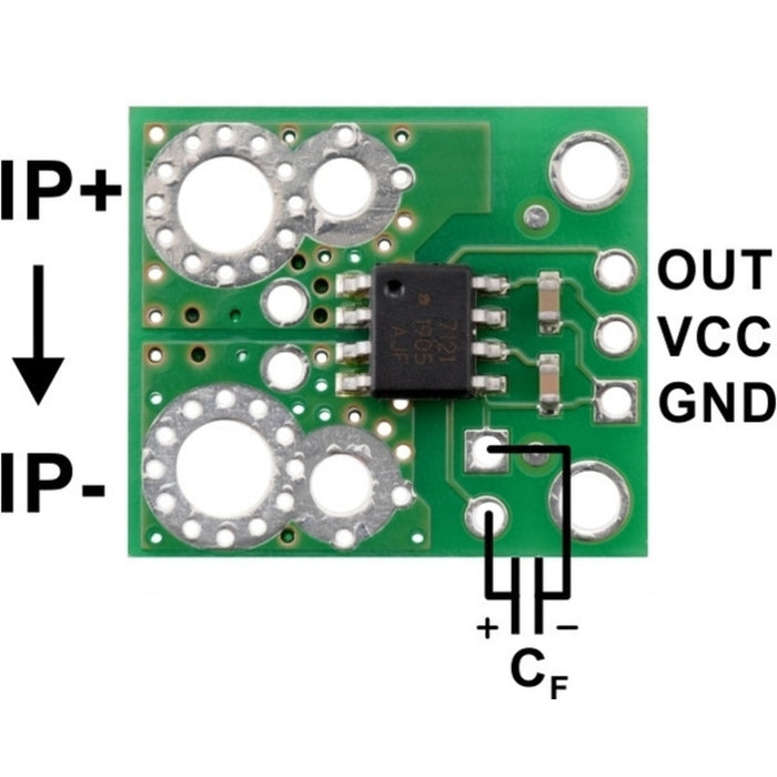 ACHS-7121 Current Sensor Carrier -10A to +10A