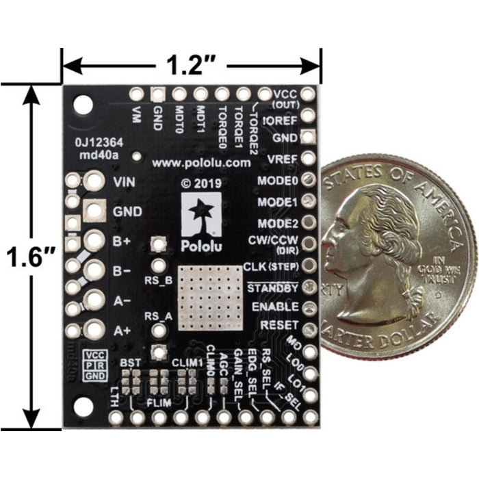 TB67S128FTG Stepper Motor Driver Carrier