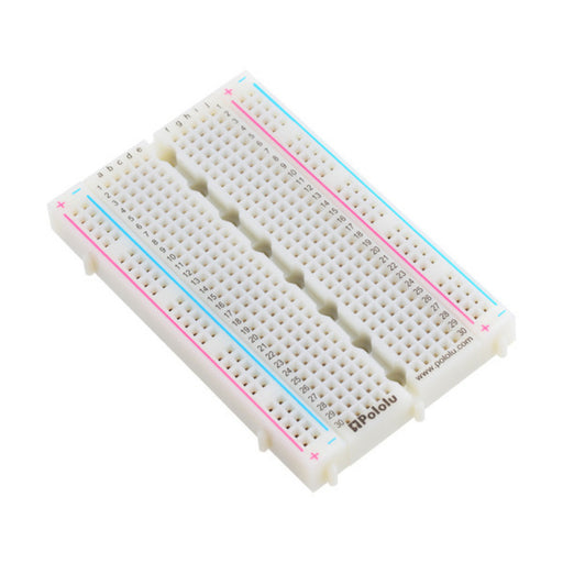 Pololu 400-Point Breadboard with Mounting Holes