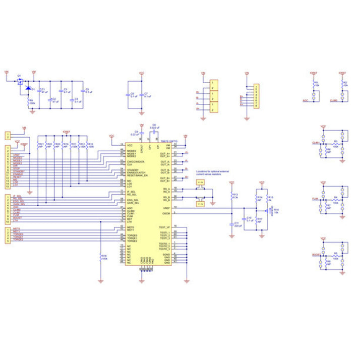 TB67S128FTG Stepper Motor Driver Carrier