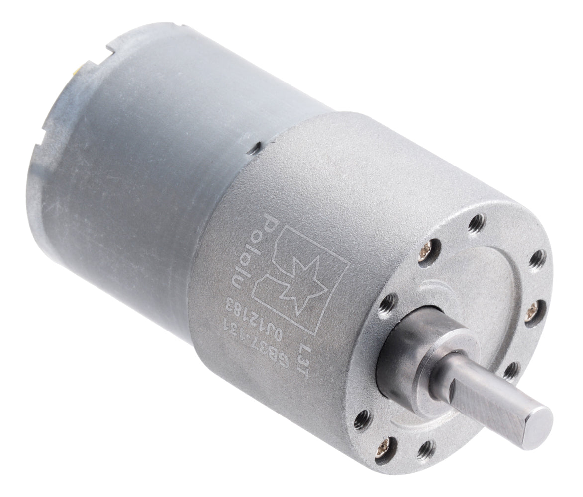 131:1 Metal Gearmotor 37Dx57L mm 12V (Helical Pinion)