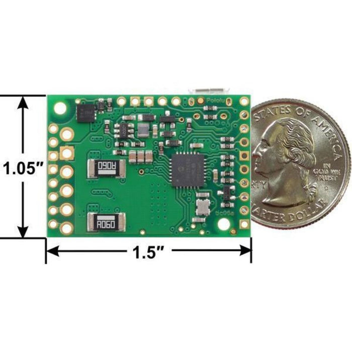 Tic 36v4 USB Multi-Interface High-Power Stepper Motor Controller (Connectors Soldered)