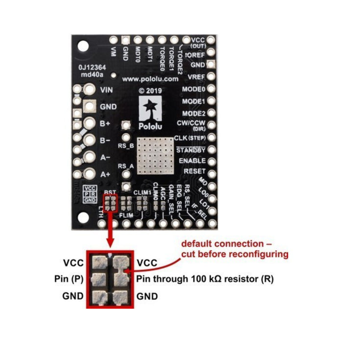 TB67S128FTG Stepper Motor Driver Carrier