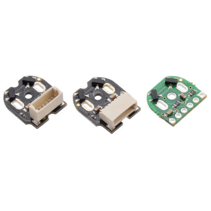 Magnetic Encoder Pair Kit with Top-Entry Connector for Micro Metal Gearmotors, 12 CPR, 2.7-18V