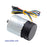 24V Motor with 64 CPR Encoder for 37D mm Metal Gearmotors (No Gearbox, Helical Pinion)