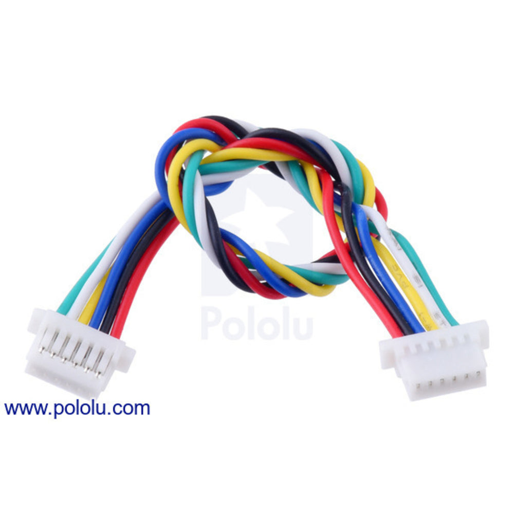 6-Pin Female-Female JST SH-Style Cable 10cm