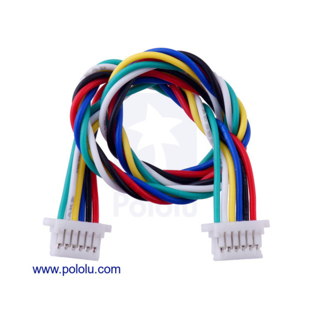 6-Pin Female-Female JST SH-Style Cable 25cm