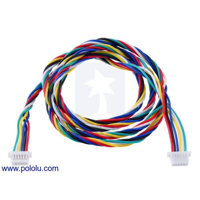 6-Pin Female-Female JST SH-Style Cable 63cm