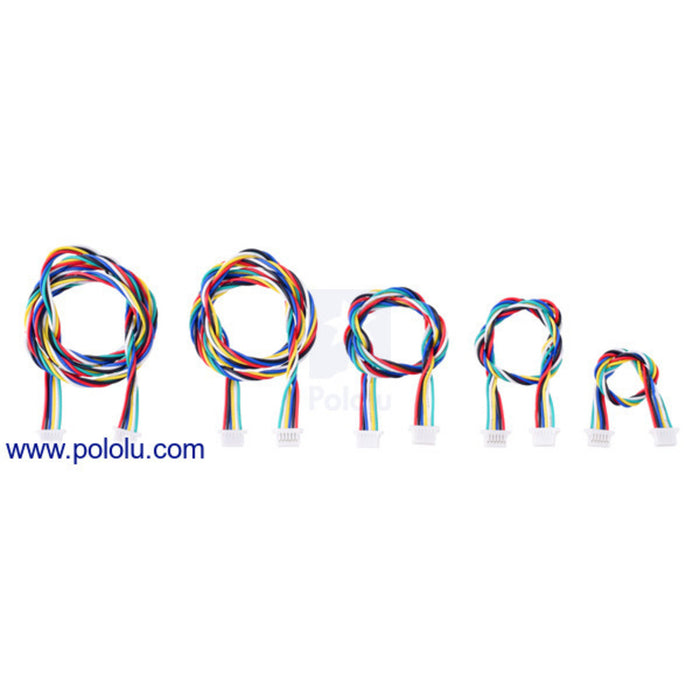 6-Pin Female-Female JST SH-Style Cable 25cm