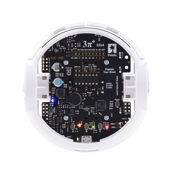 3pi+ 32U4 Robot Kit with 15:1 HPCB Motors (Hyper Edition Kit)