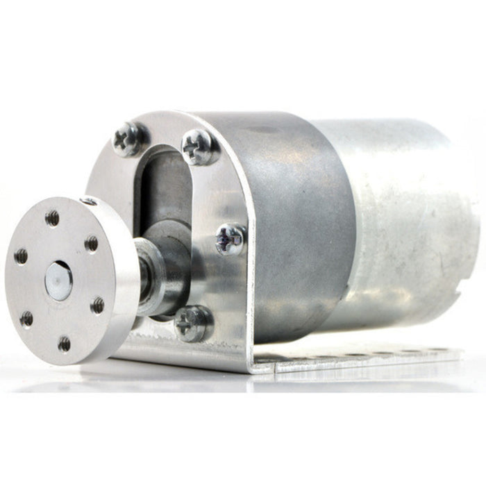 6.3:1 Metal Gearmotor 37Dx65L mm 24V with 64 CPR Encoder (Helical Pinion)