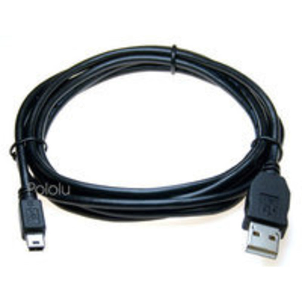 USB Cable A to Mini-B, 5 ft