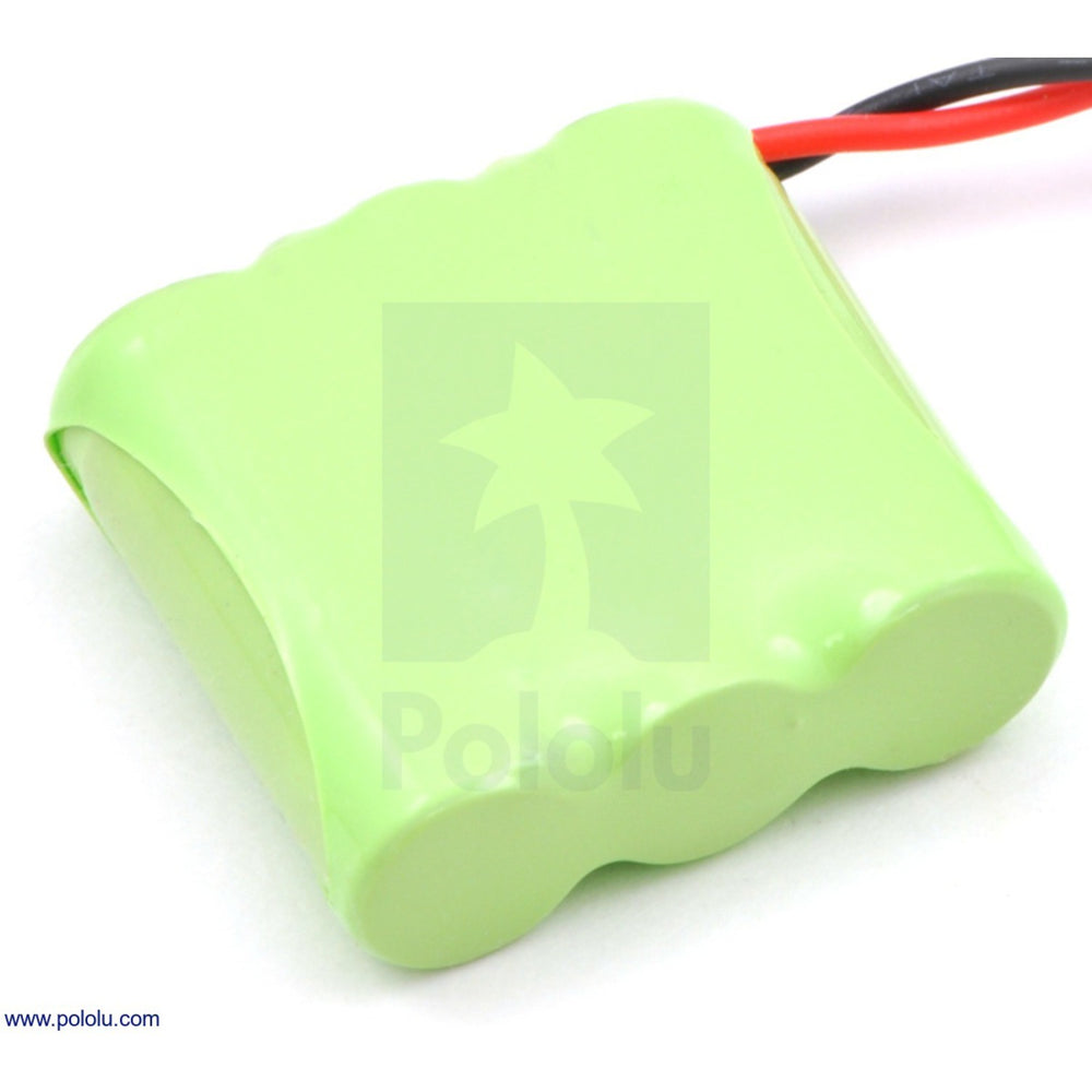 Rechargeable NiMH Battery Pack: 3.6 V, 350 mAh, 3x1 2/3-AAA Cells