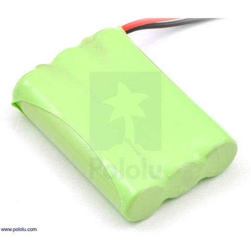 Rechargeable NiMH Battery Pack: 3.6 V, 700 mAh, 3x1 AAA Cells