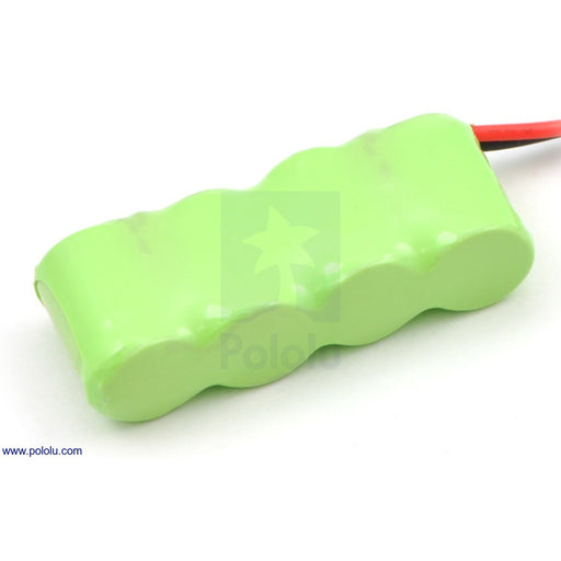 Rechargeable NiMH Battery Pack: 4.8 V, 150 mAh, 4x1 1/3-AAA Cells