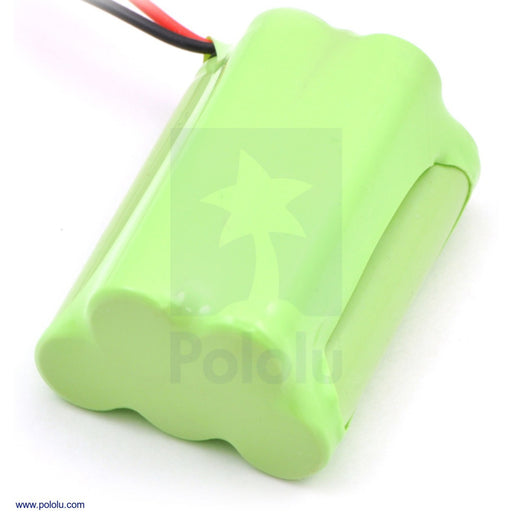 Rechargeable NiMH Battery Pack: 6.0 V, 700 mAh, 3+2 AAA Cells, XH Connector