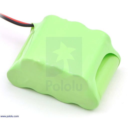 Rechargeable NiMH Battery Pack: 8.4 V, 350 mAh, 4+3 2/3-AAA Cells