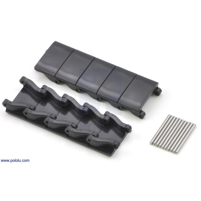 Miniature Track Link and Pin - Black