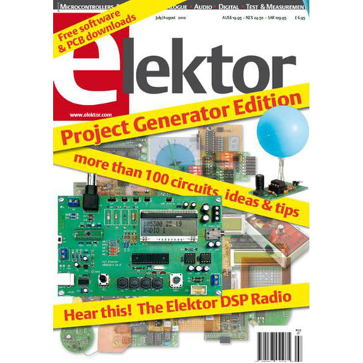 Free Elektor magazine July/August 2010