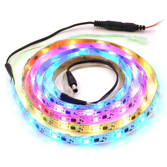 Addressable RGB 60-LED Strip, 5V, 2m, (Low-Speed TM1804)