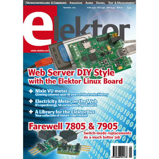 Free Elektor magazine November 2012