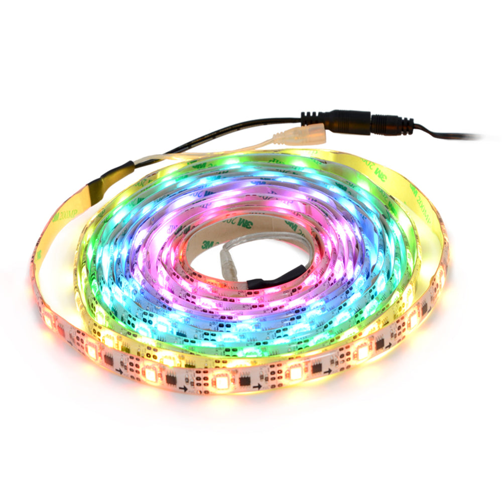 Addressable RGB 150-LED Strip, 5V, 5m, (Low-Speed TM1804)