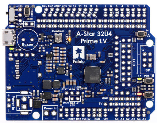 A-Star 32U4 Prime LV (SMT Components Only)