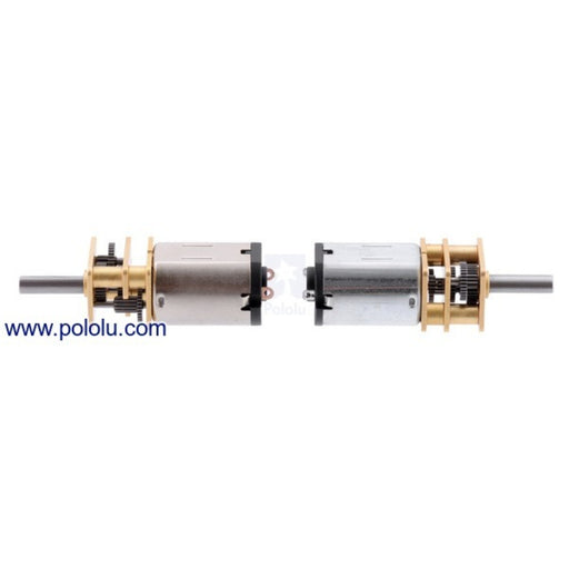 380:1 Micro Metal Gearmotor LP 6V with Extended Motor Shaft