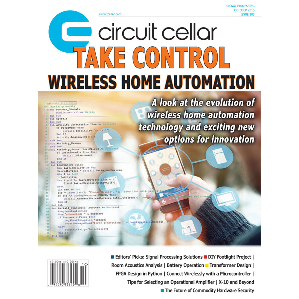 Free Circuit Cellar magazine October 2015