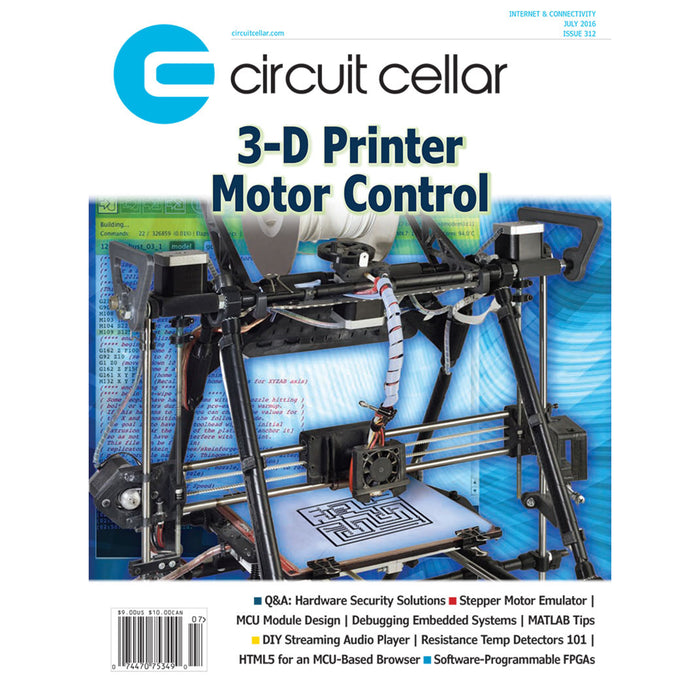 Free Circuit Cellar magazine July 2016