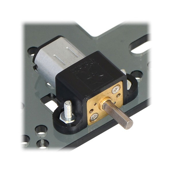 15:1 Micro Metal Gearmotor LP 6V with Extended Motor Shaft