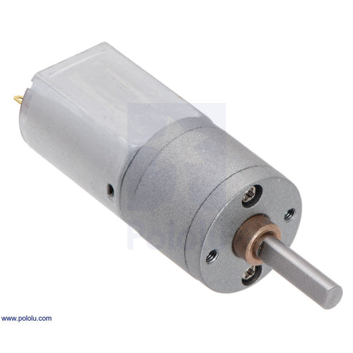 63:1 Metal Gearmotor 20Dx43L mm 12V CB