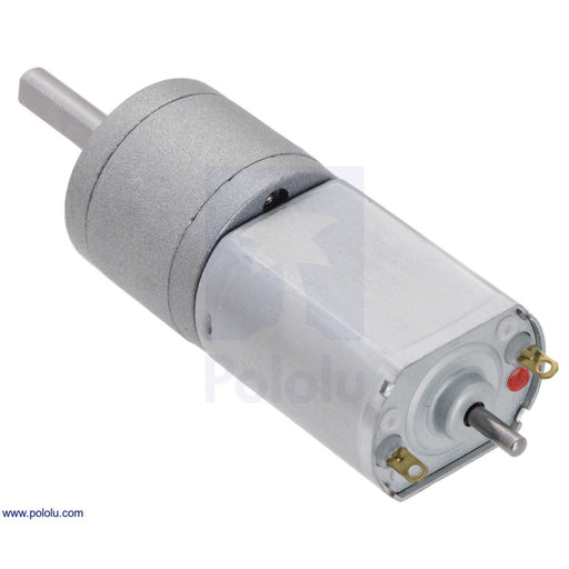 313:1 Metal Gearmotor 20Dx46L mm 12V CB with Extended Motor Shaft