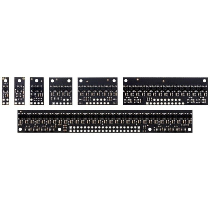 QTRX-HD-11RC Reflectance Sensor Array: 11-Channel, 4mm Pitch, RC Output, Low Current