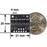 QTR-HD-05A Reflectance Sensor Array: 5-Channel, 4mm Pitch, Analog Output