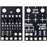 QTR-HD-03A Reflectance Sensor Array: 3-Channel, 4mm Pitch, Analog Output