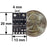 QTRX-HD-03A Reflectance Sensor Array: 3-Channel, 4mm Pitch, Analog Output, Low Current