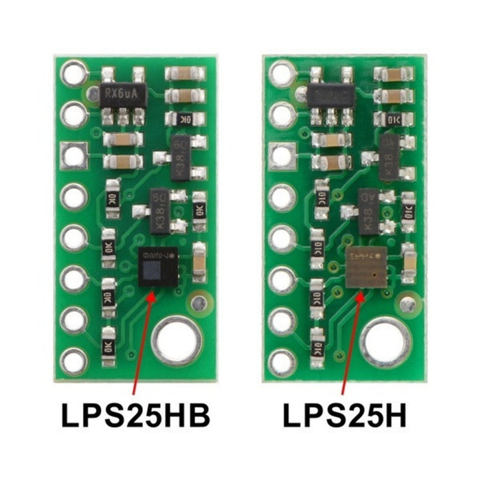 LPS25HB Pressure/Altitude Sensor Carrier with Voltage Regulator