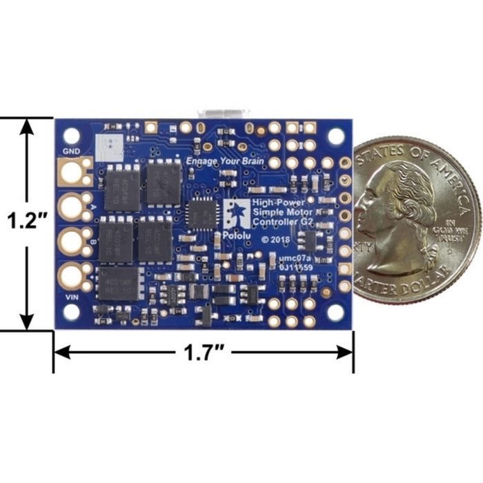 High-Power Simple Motor Controller G2 18v25