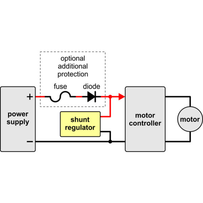 Shunt Regulator: Fine-Adjust HV, 4.10Ω, 15W