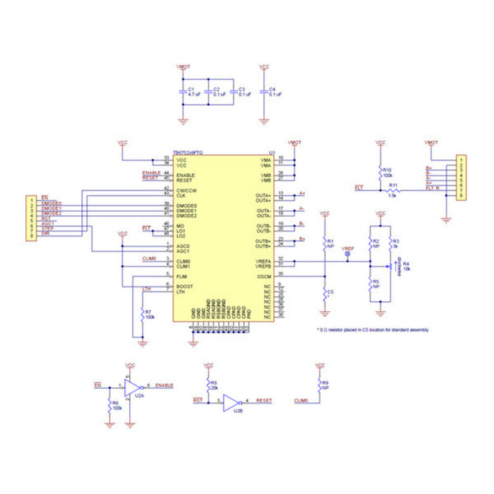 TB67S279FTG Stepper Motor Driver Compact Carrier