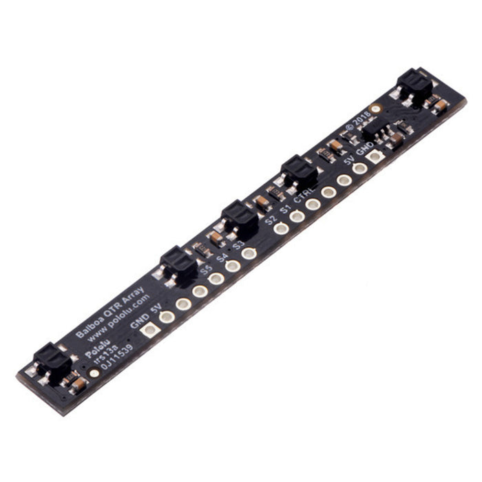 5-Channel Reflectance Sensor Array for Balboa 32U4 Balancing Robot