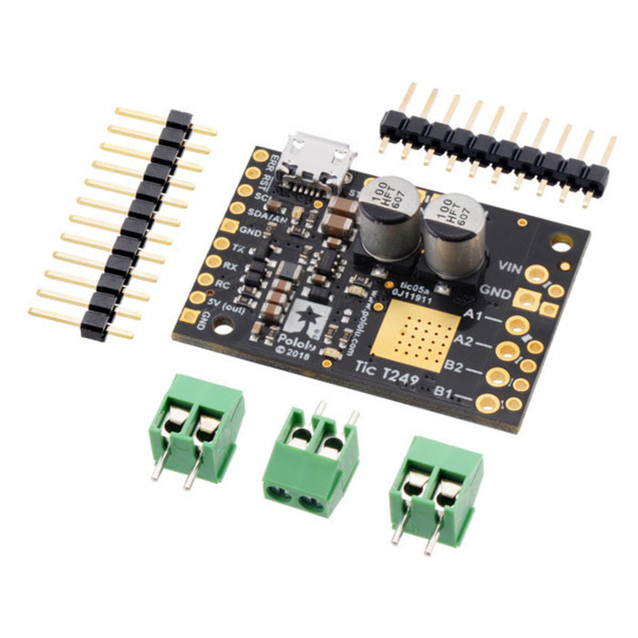 Tic T249 USB Multi-Interface Stepper Motor Controller