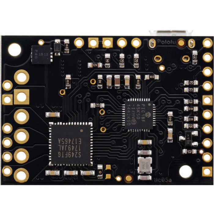 Tic T249 USB Multi-Interface Stepper Motor Controller (Connectors Soldered)