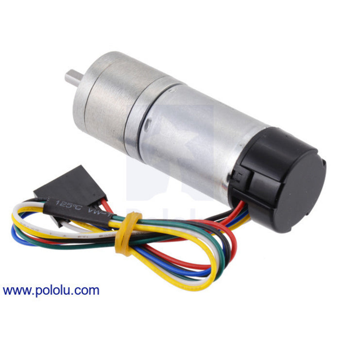 99:1 Metal Gearmotor 25Dx69L mm LP 12V with 48 CPR Encoder