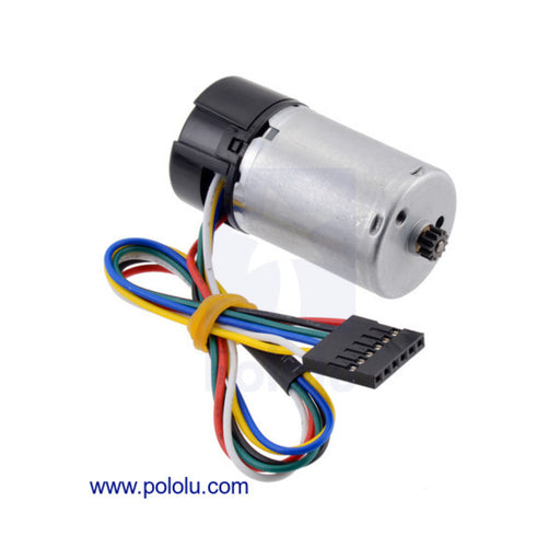 HP 12V Motor with 48 CPR Encoder for 25D mm Metal Gearmotors (No Gearbox)