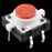 LED Tactile Button - Orange